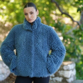 Elevate Your Winter Wardrobe with Real Sheepskin Fur Coat, Women’s Elegant Outerwear