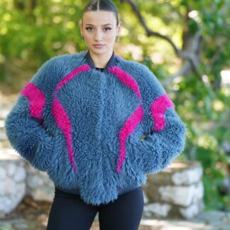Elevate Your Winter Wardrobe with Real Sheepskin Fur Coat, Women’s Elegant Outerwear