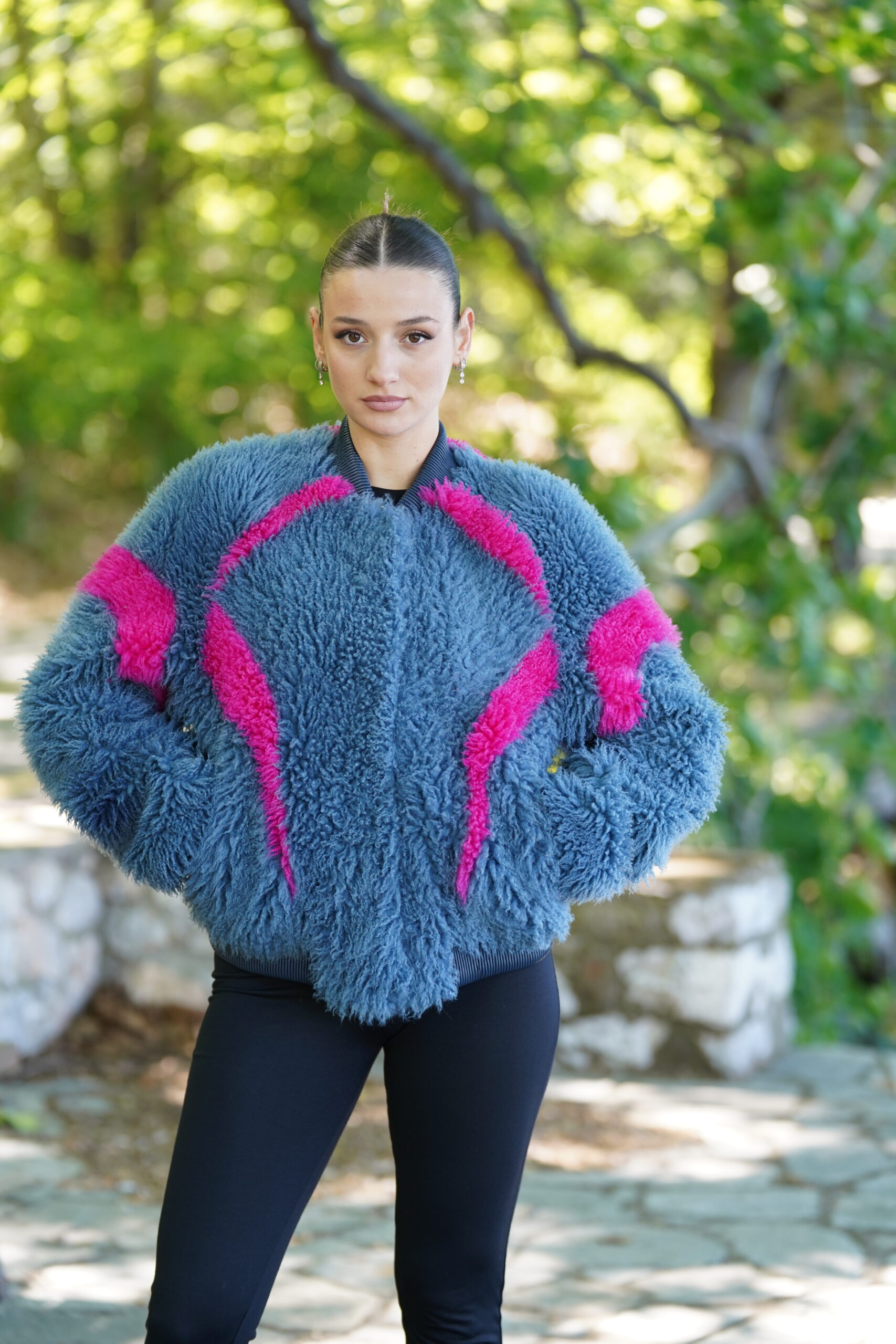 Elevate Your Winter Wardrobe with Real Sheepskin Fur Coat, Women’s Elegant Outerwear