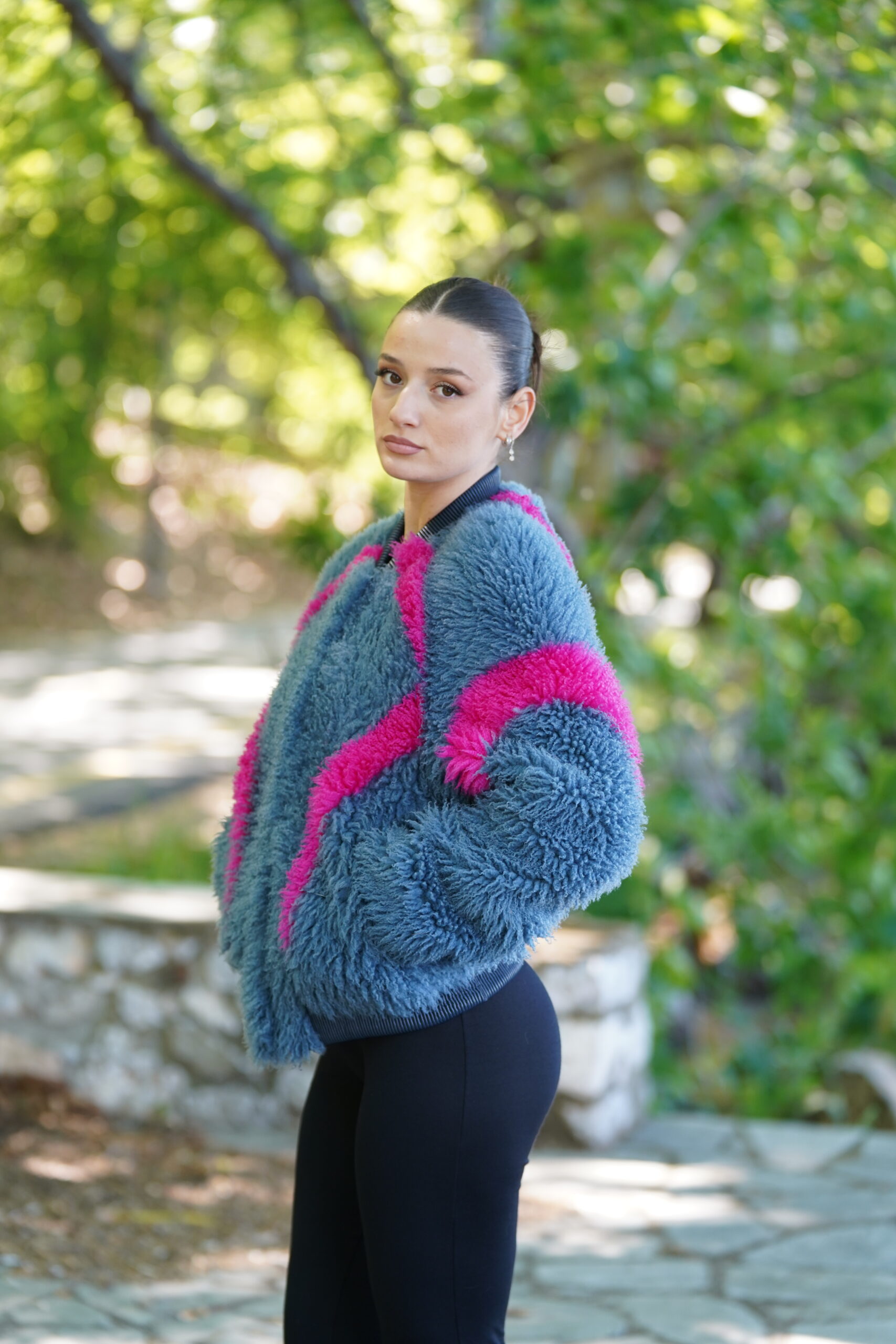 Elevate Your Winter Wardrobe with Real Sheepskin Fur Coat, Women’s Elegant Outerwear - Image 4