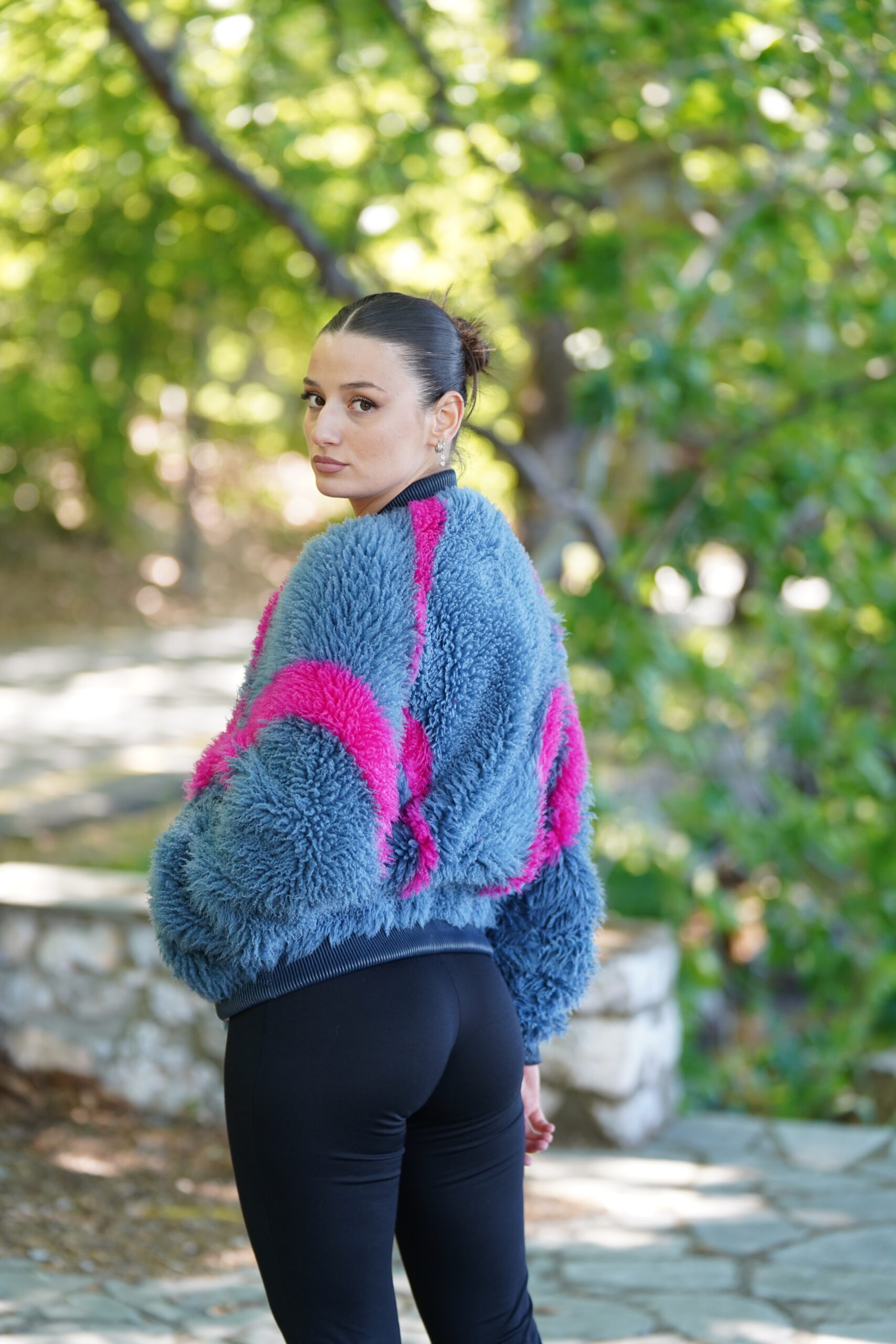 Elevate Your Winter Wardrobe with Real Sheepskin Fur Coat, Women’s Elegant Outerwear - Image 5