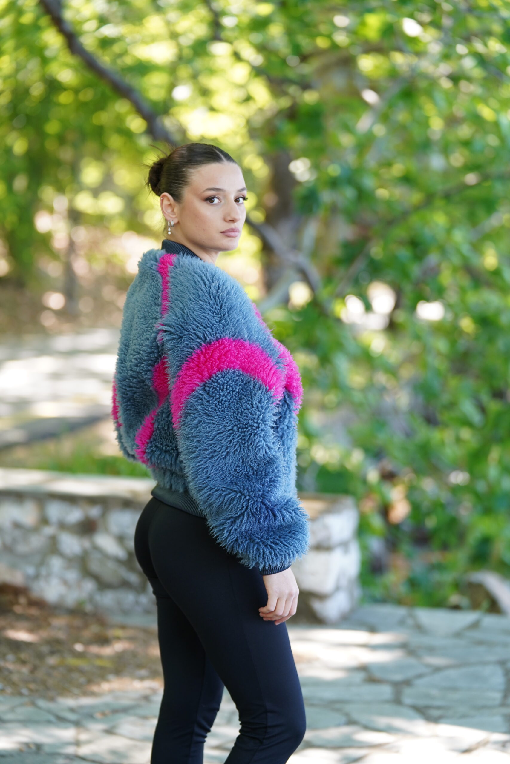 Elevate Your Winter Wardrobe with Real Sheepskin Fur Coat, Women’s Elegant Outerwear - Image 7