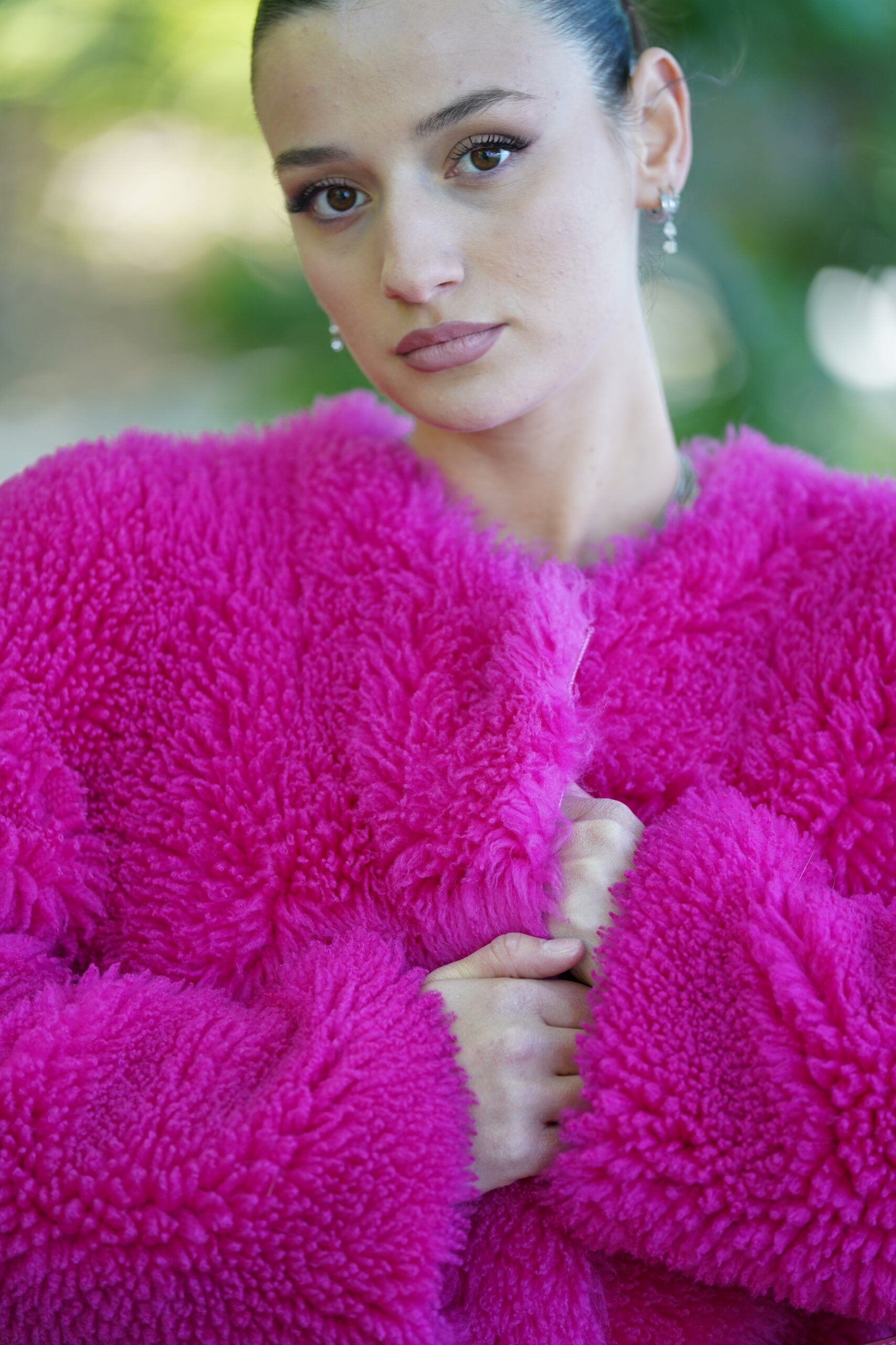 Elevate Your Winter Wardrobe with Real Sheepskin Fur Coat, Women’s Elegant Outerwear - Image 5