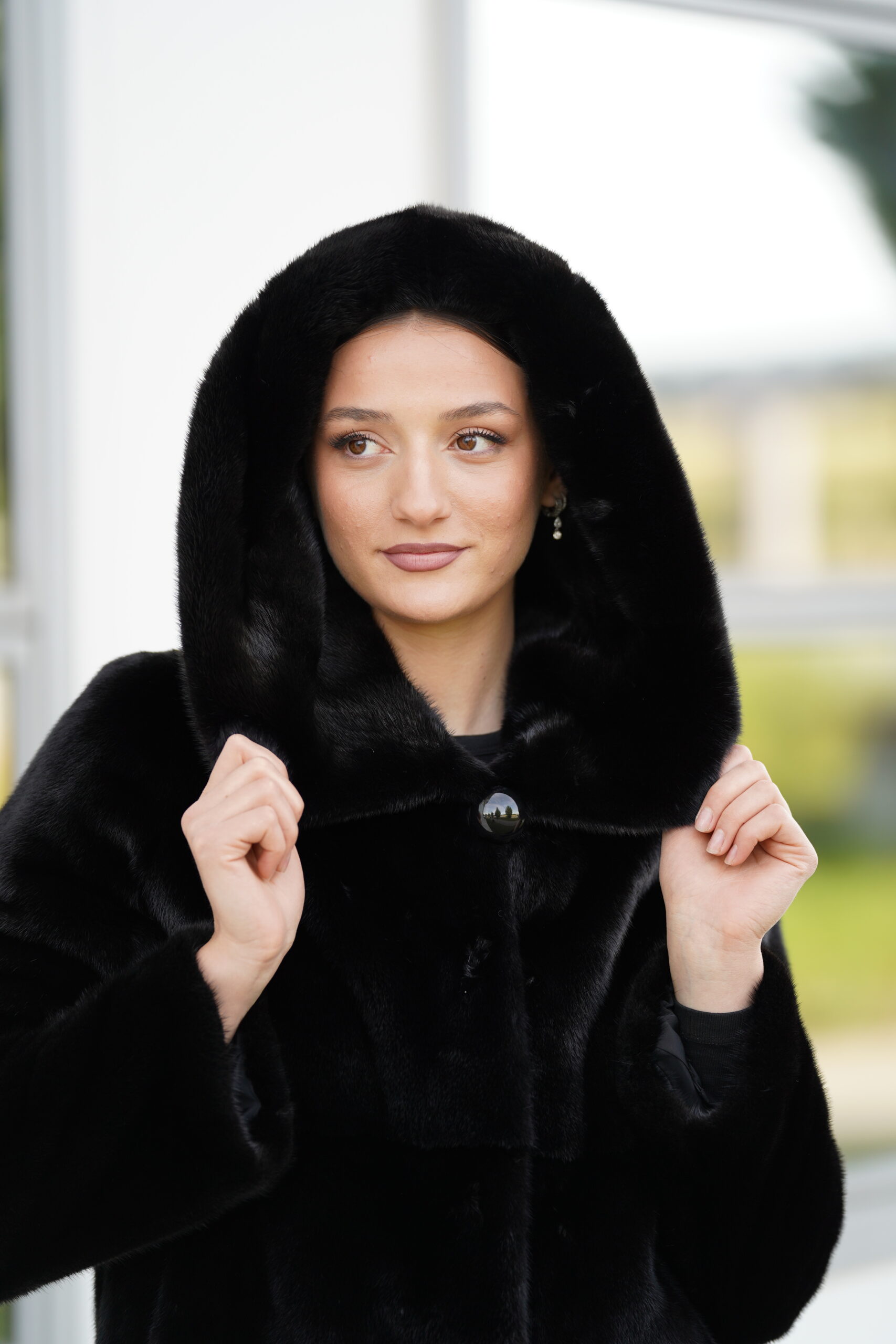 Elevate Your Winter Wardrobe with Real Mink Blackglama Fur Coat, Women’s Elegant Outerwear - Image 7