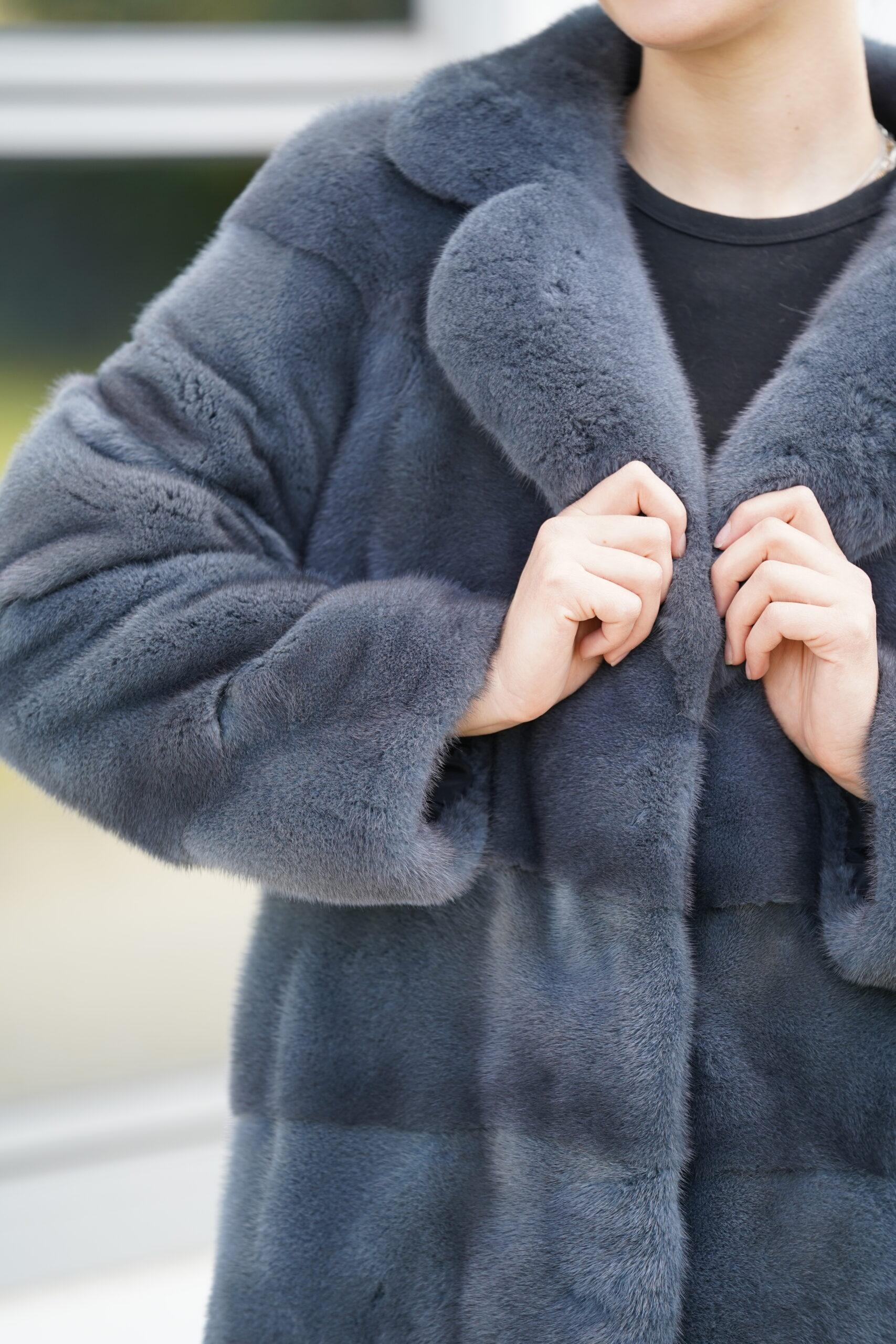 Elevate Your Winter Wardrobe with Real Mink Fur Coat, Women’s Elegant Outerwear - Image 8