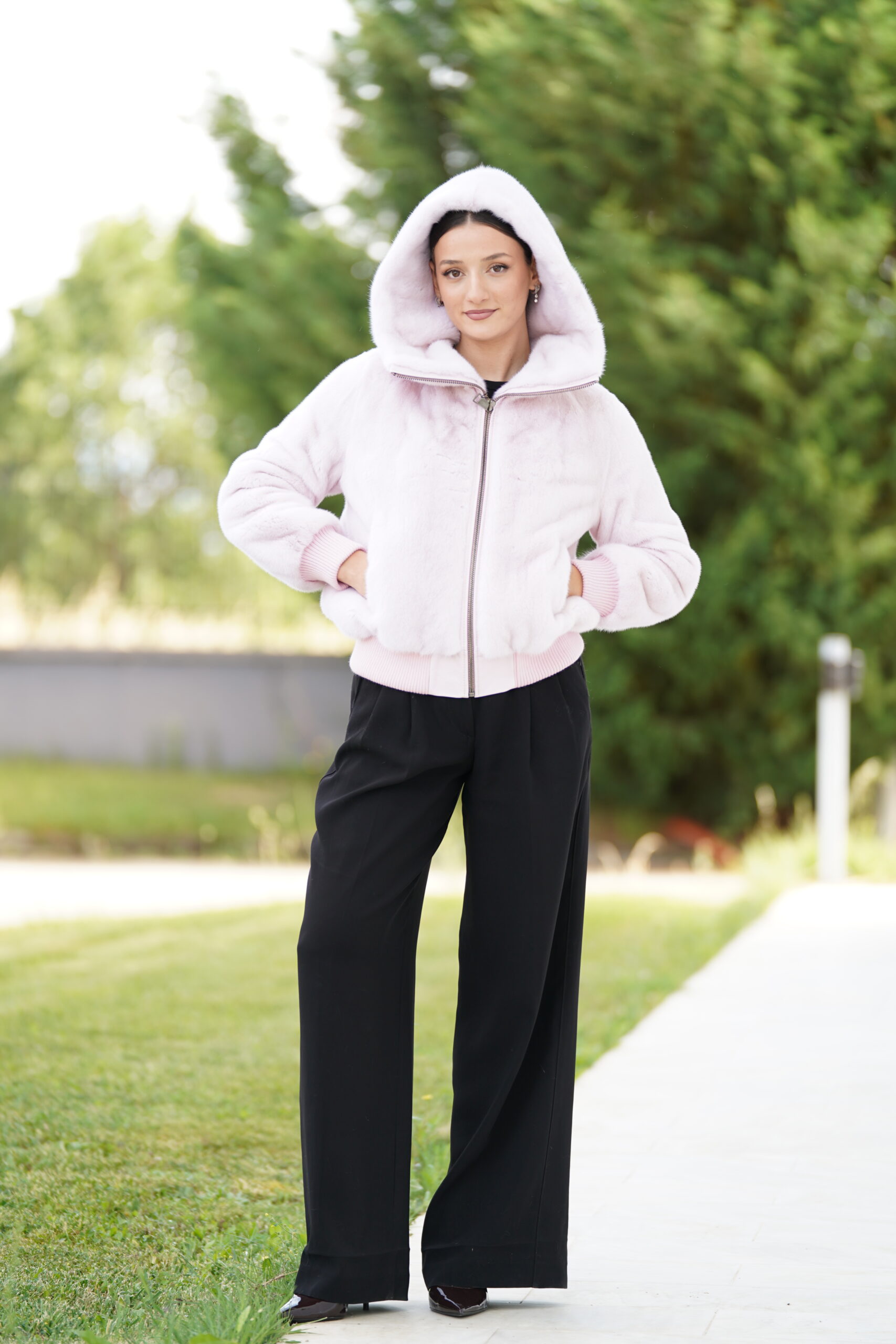 Elevate Your Winter Wardrobe with Real Mink Fur Coat, Women’s Elegant Outerwear - Image 8