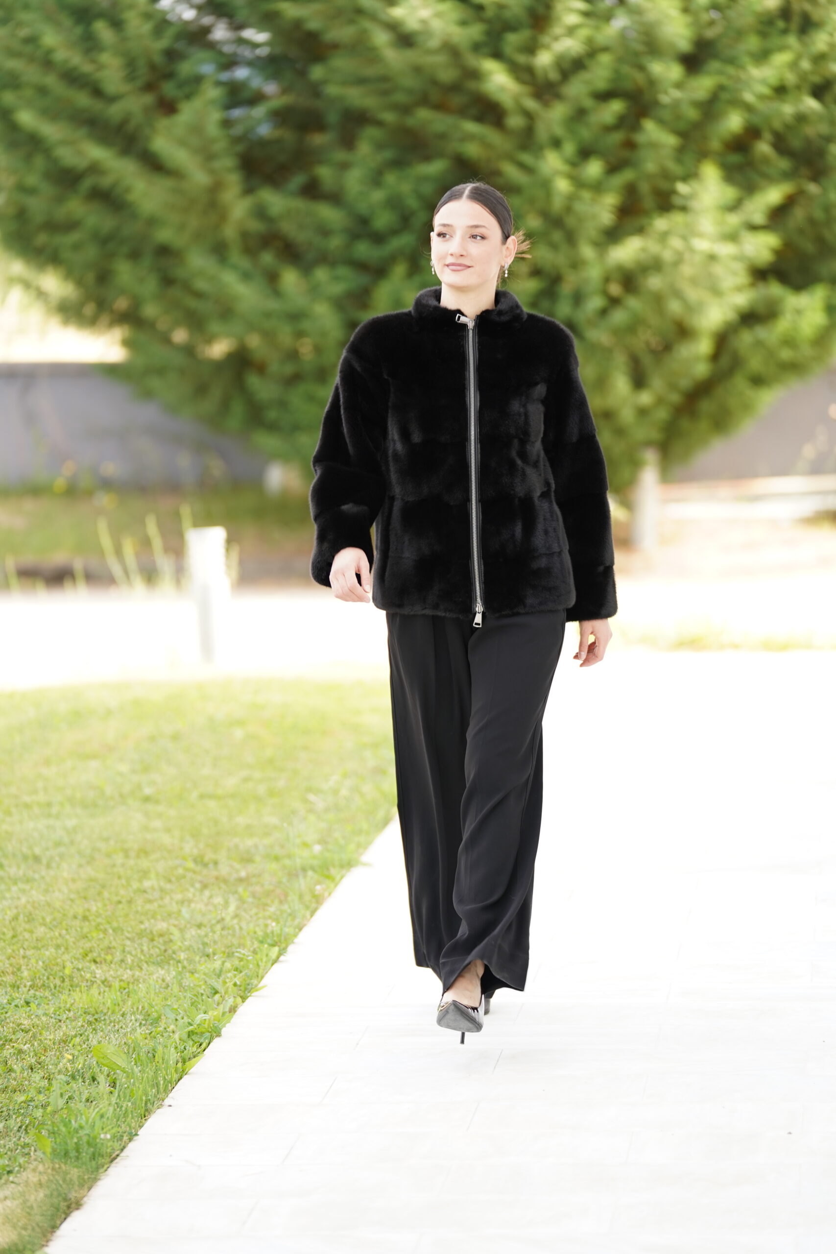 Elevate Your Winter Wardrobe with Real Mink Fur Coat, Women’s Elegant Outerwear - Image 10