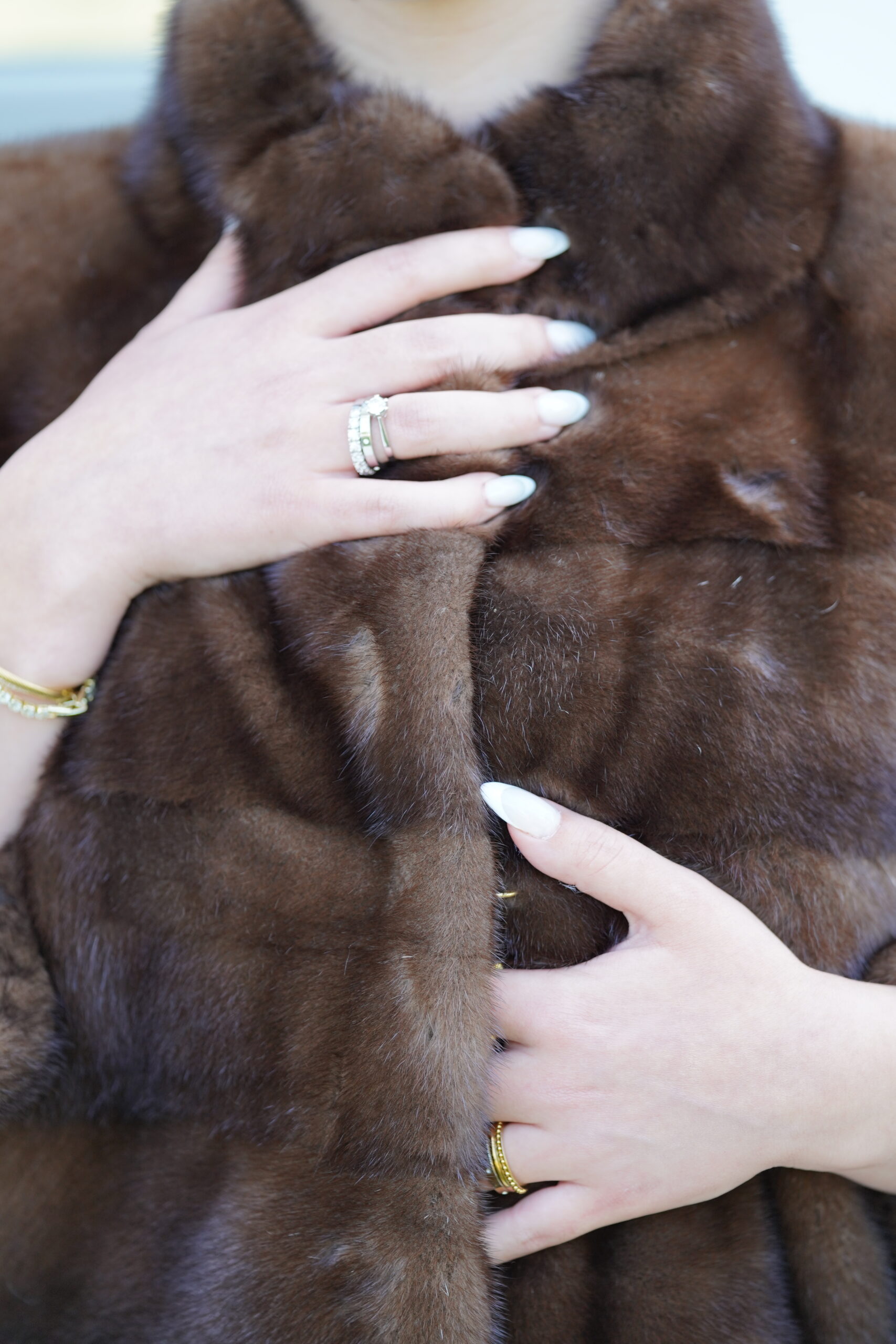 Elevate Your Winter Wardrobe with Real Mink Fur Coat, Women’s Elegant Outerwear - Image 9