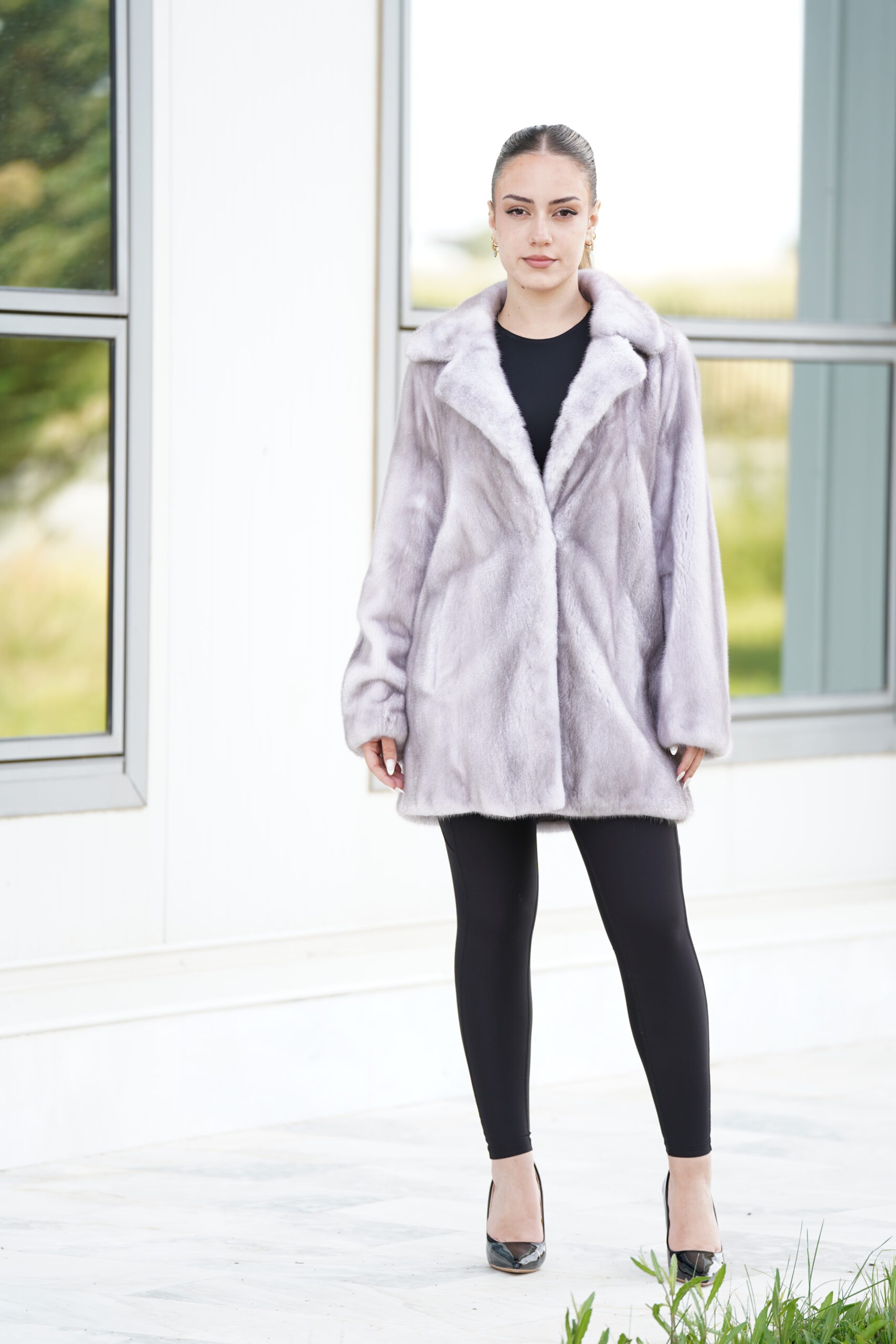 Elevate Your Winter Wardrobe with Real Mink Fur Coat, Women’s Elegant Outerwear - Image 4