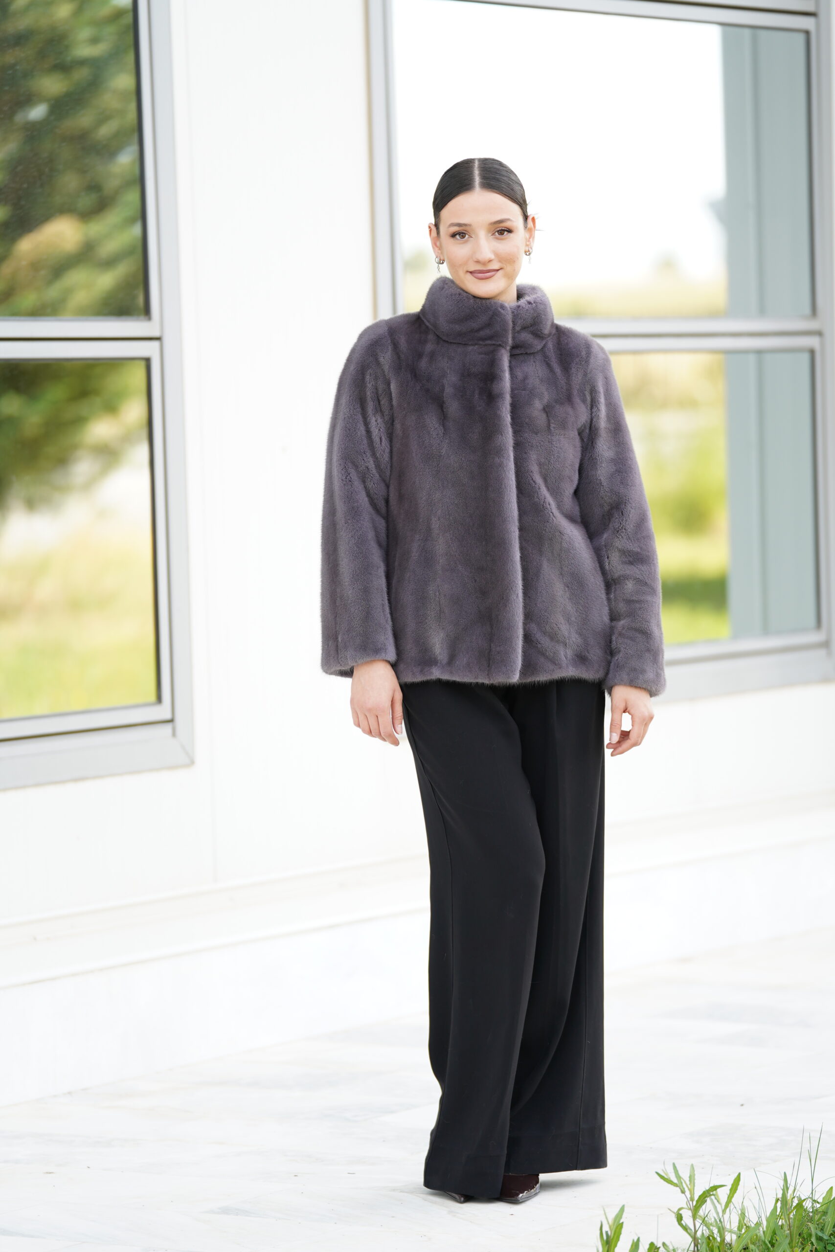 Elevate Your Winter Wardrobe with Real Mink Fur Coat, Women’s Elegant Outerwear - Image 3