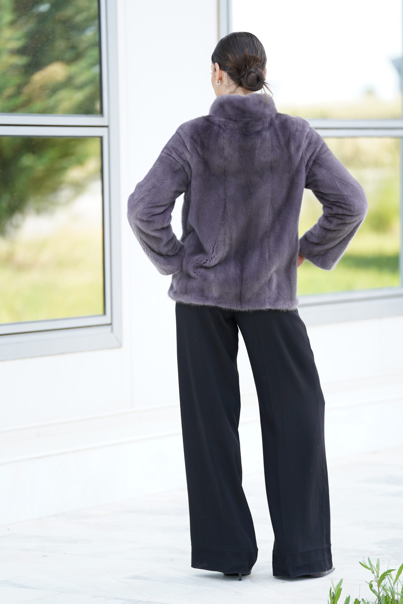 Elevate Your Winter Wardrobe with Real Mink Fur Coat, Women’s Elegant Outerwear - Image 6