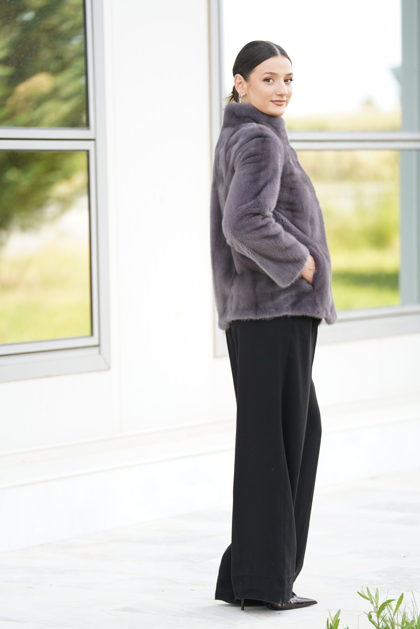 Elevate Your Winter Wardrobe with Real Mink Fur Coat, Women’s Elegant Outerwear - Image 7