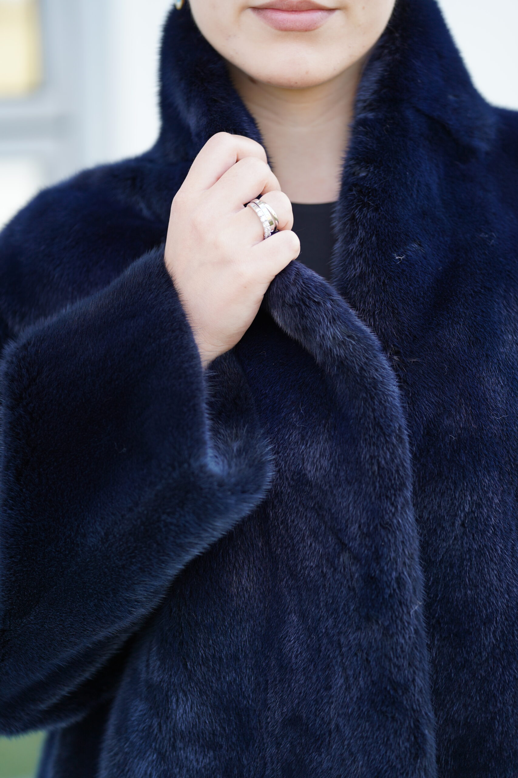 Elevate Your Winter Wardrobe with Real Mink Fur Coat, Women’s Elegant Outerwear - Image 8