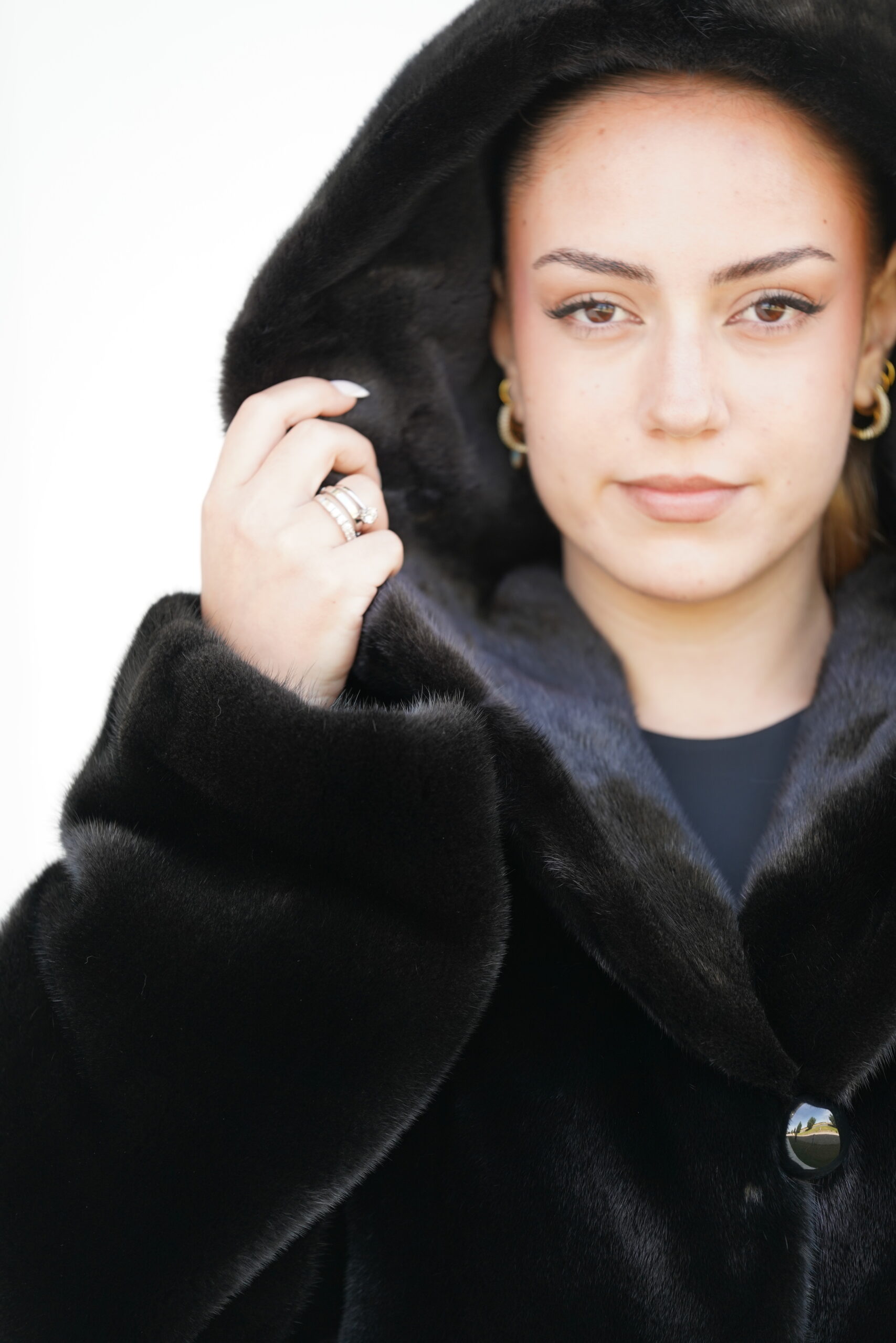 Elevate Your Winter Wardrobe with Real Mink Fur Coat, Women’s Elegant Outerwear - Image 7