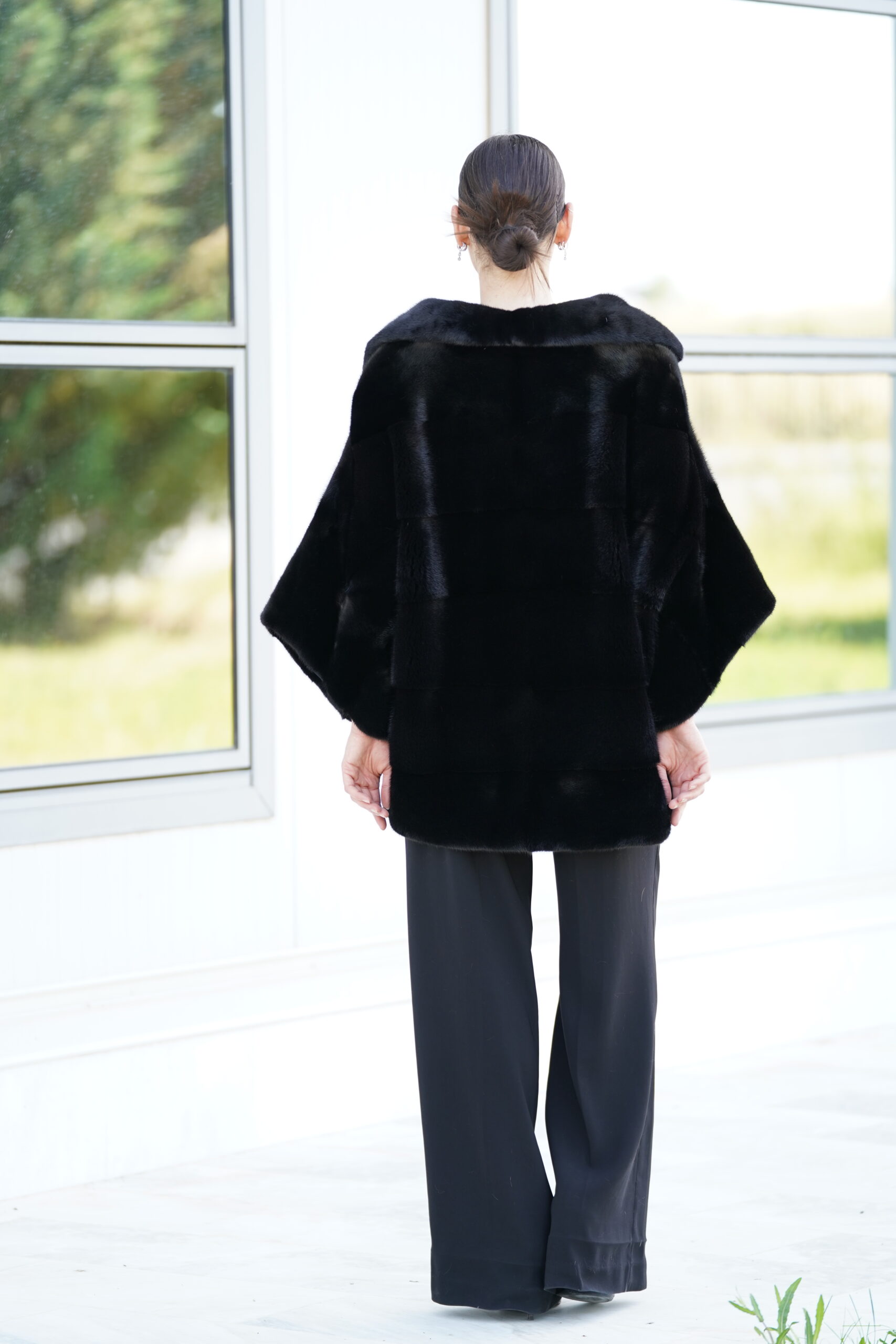 Elevate Your Winter Wardrobe with Real Mink Fur Coat, Women’s Elegant Outerwear - Image 5
