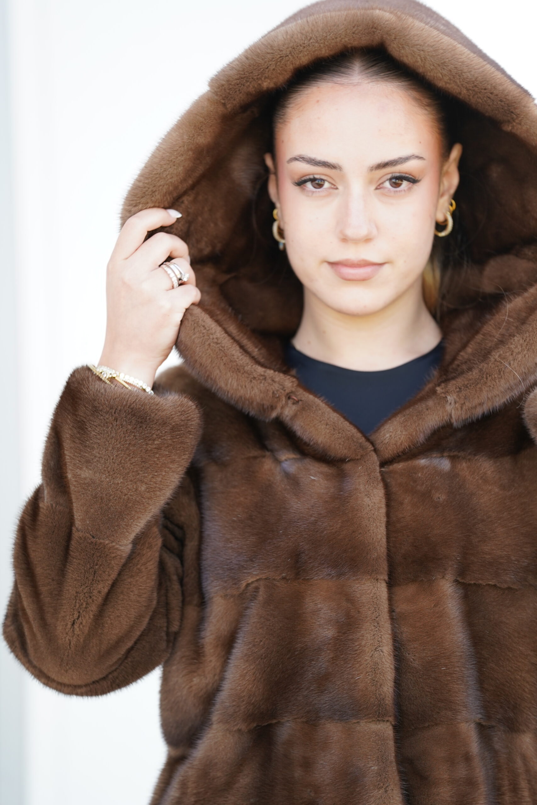 Elevate Your Winter Wardrobe with Real Mink Fur Coat, Women’s Elegant Outerwear - Image 8
