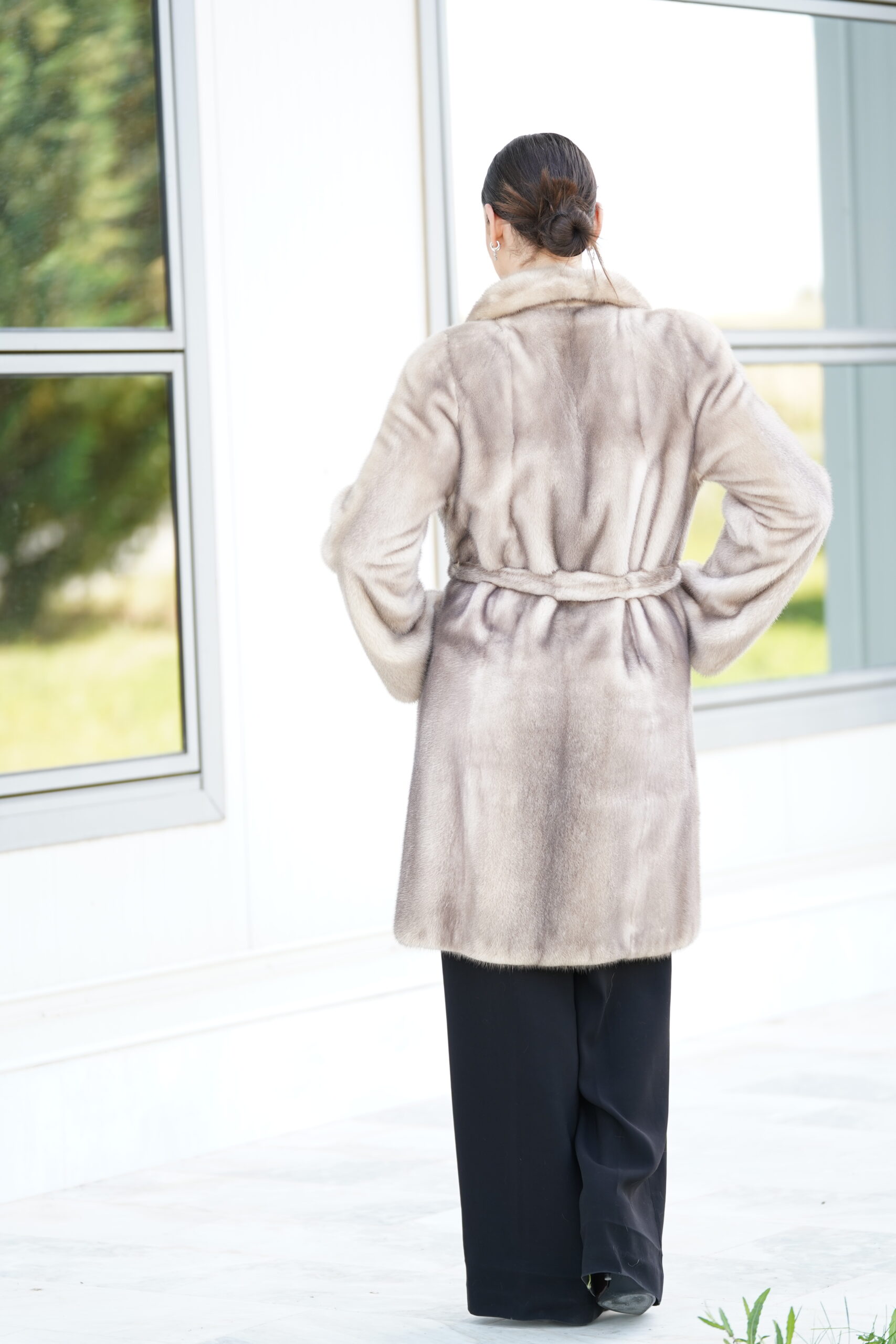 Elevate Your Winter Wardrobe with Real Mink Fur Coat, Women’s Elegant Outerwear - Image 6