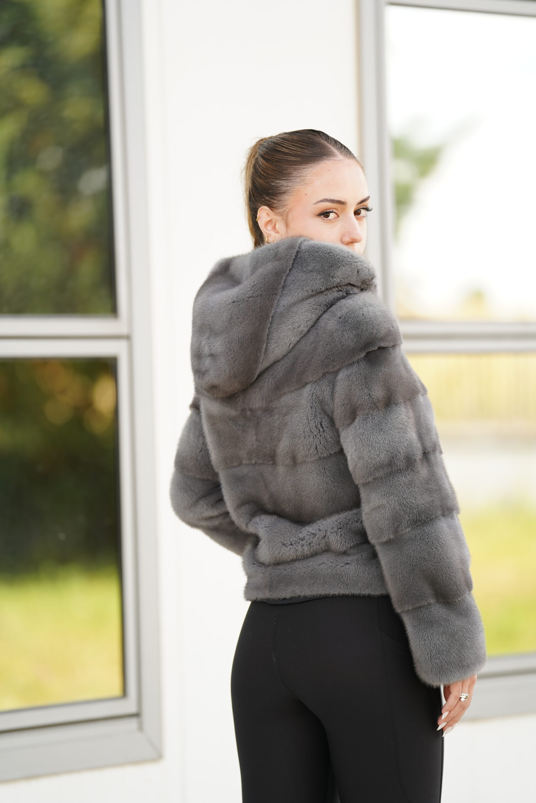 Elevate Your Winter Wardrobe with Real Mink Fur Coat, Women’s Elegant Outerwear - Image 7