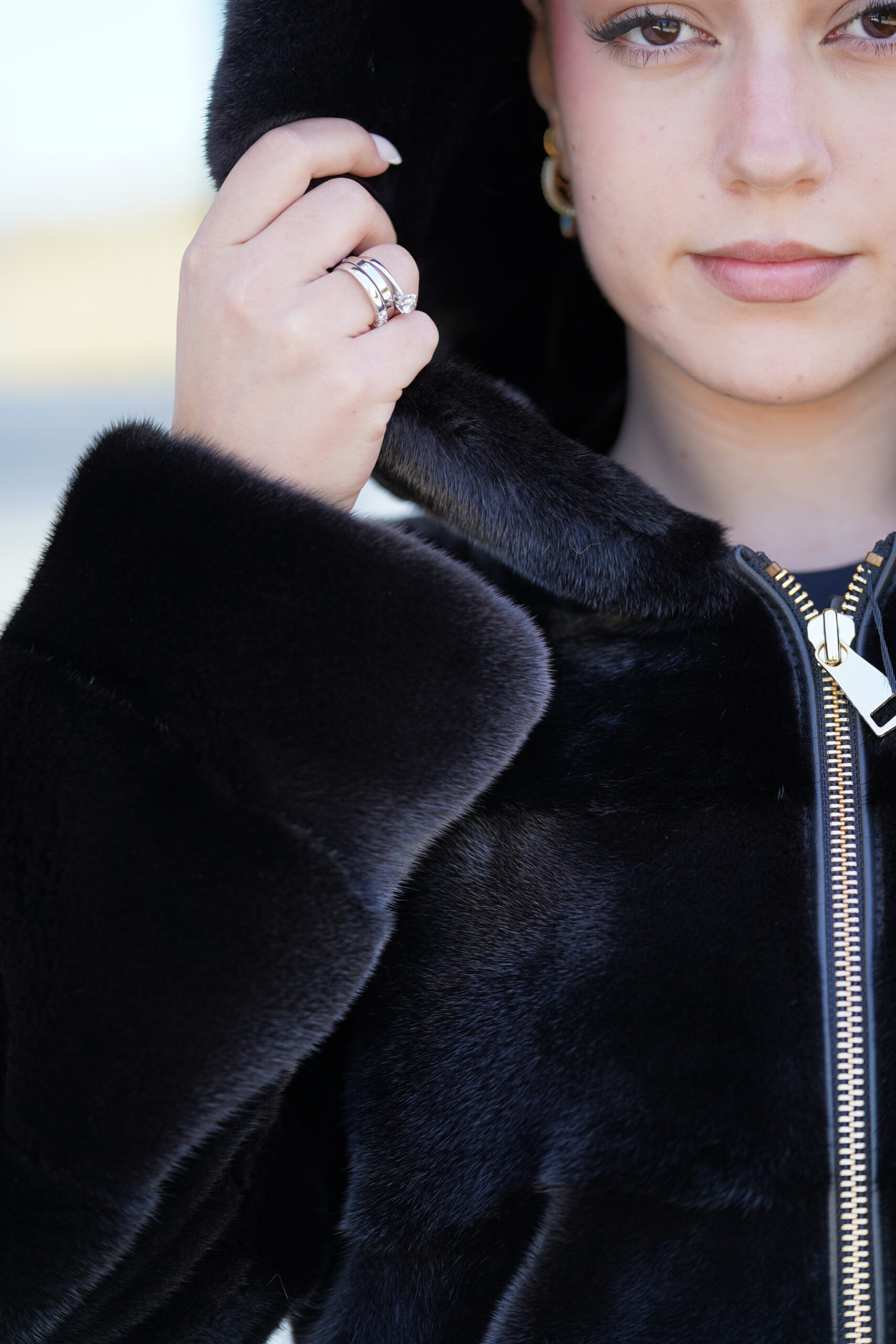 Elevate Your Winter Wardrobe with Real Mink Blackglama Fur Coat, Women’s Elegant Outerwear - Image 7