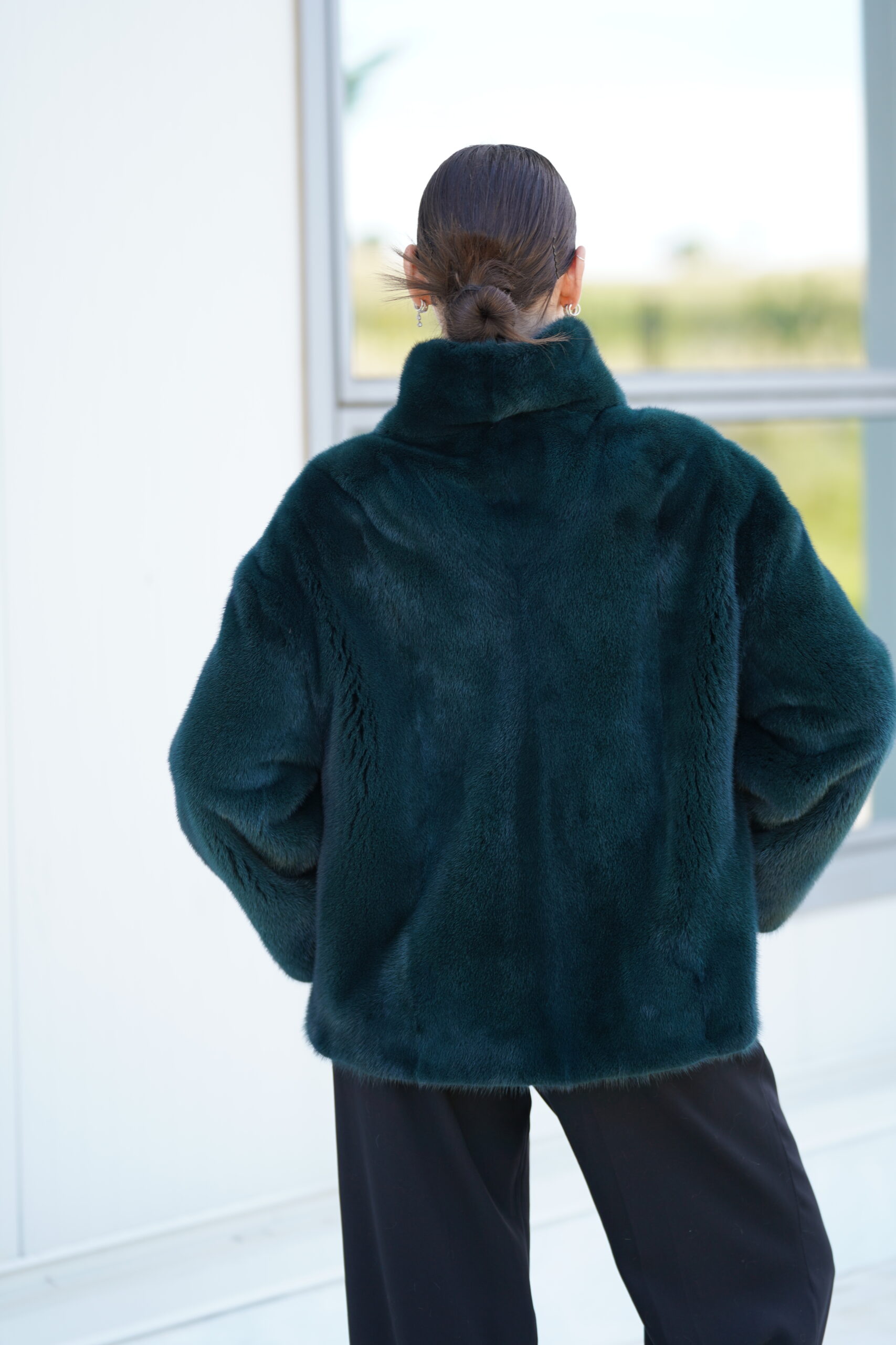 Elevate Your Winter Wardrobe with Real Mink Fur Coat, Women’s Elegant Outerwear - Image 6