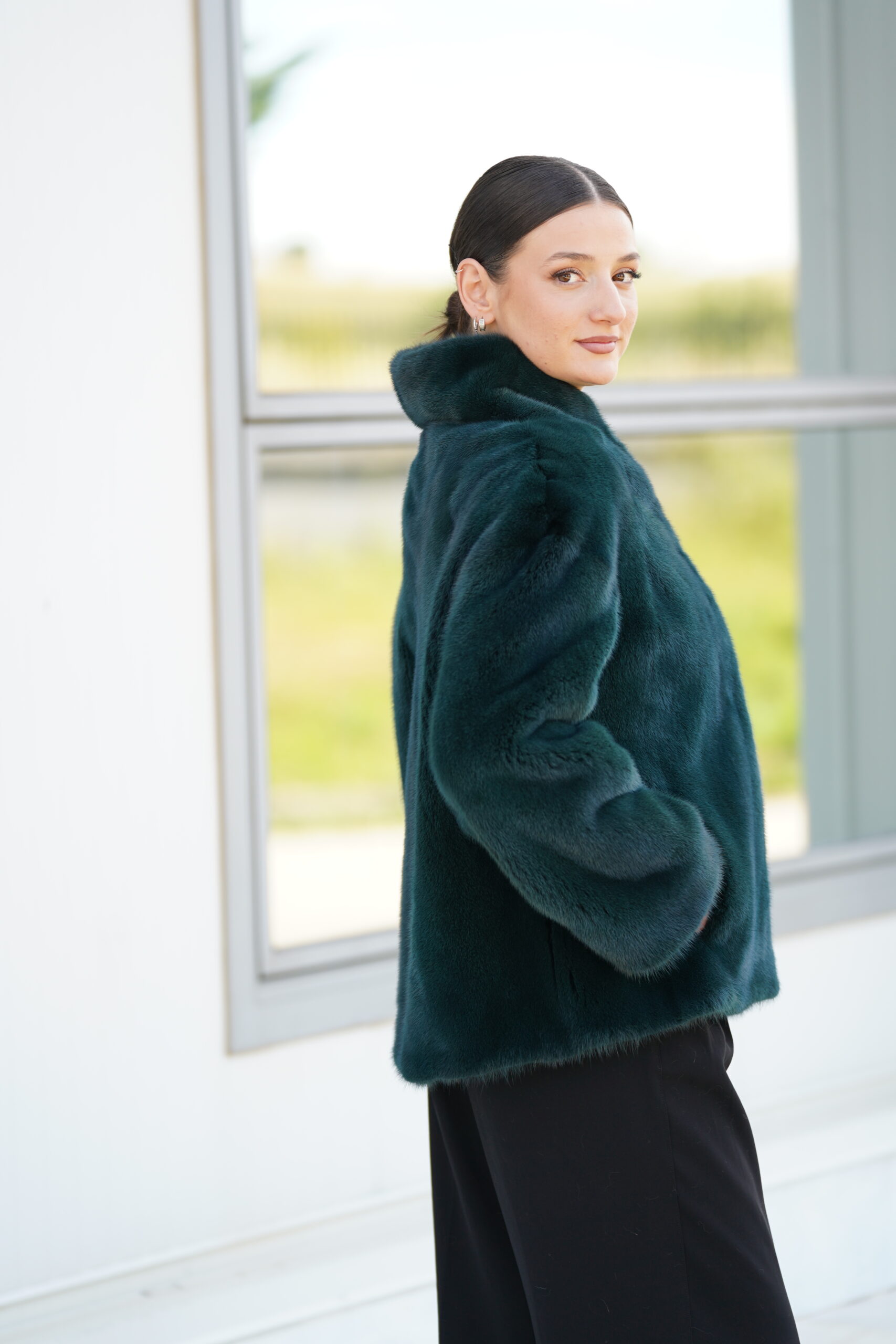 Elevate Your Winter Wardrobe with Real Mink Fur Coat, Women’s Elegant Outerwear - Image 7