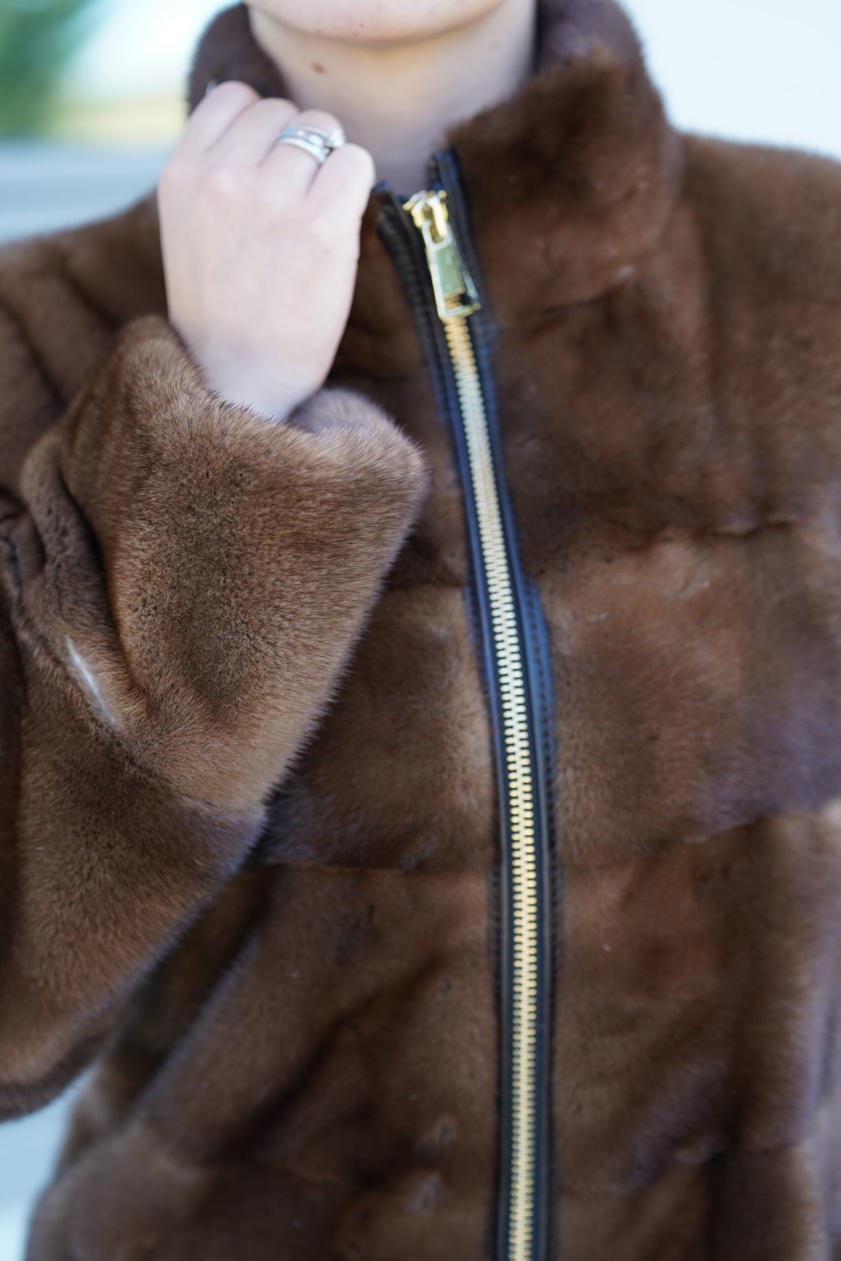 Elevate Your Winter Wardrobe with Real Mink Fur Coat, Women’s Elegant Outerwear - Image 9