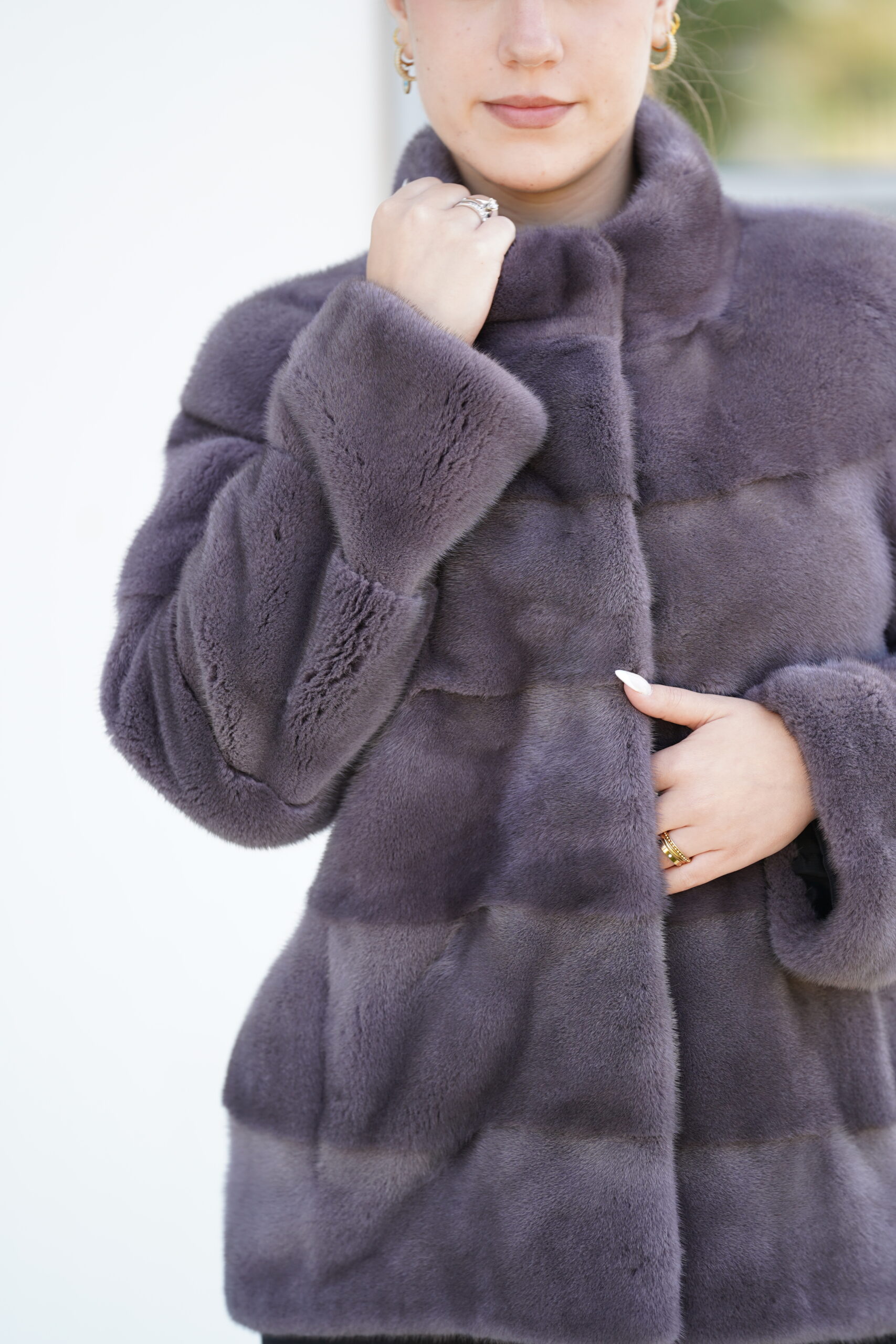 Elevate Your Winter Wardrobe with Real Mink Fur Coat, Women’s Elegant Outerwear - Image 7