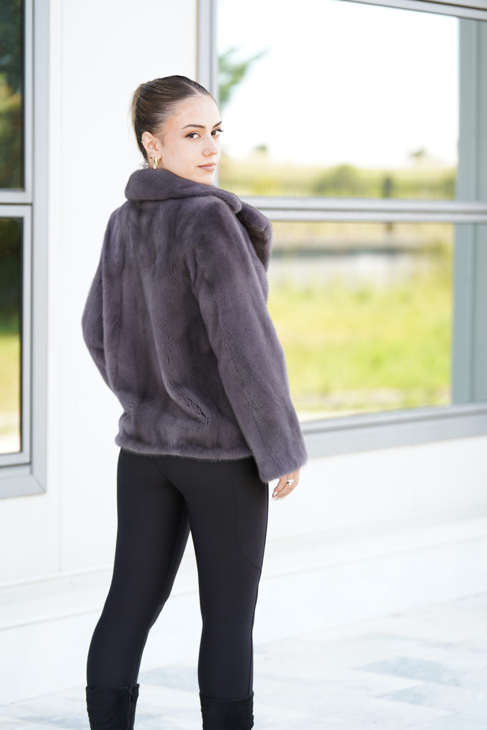 Elevate Your Winter Wardrobe with Real Mink Fur Coat, Women’s Elegant Outerwear - Image 7