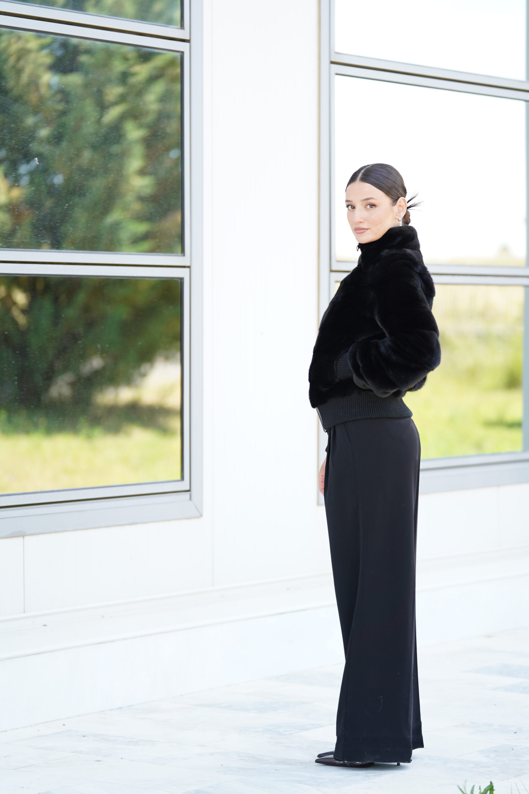 Elevate Your Winter Wardrobe with Real Mink Fur Coat, Women’s Elegant Outerwear - Image 3
