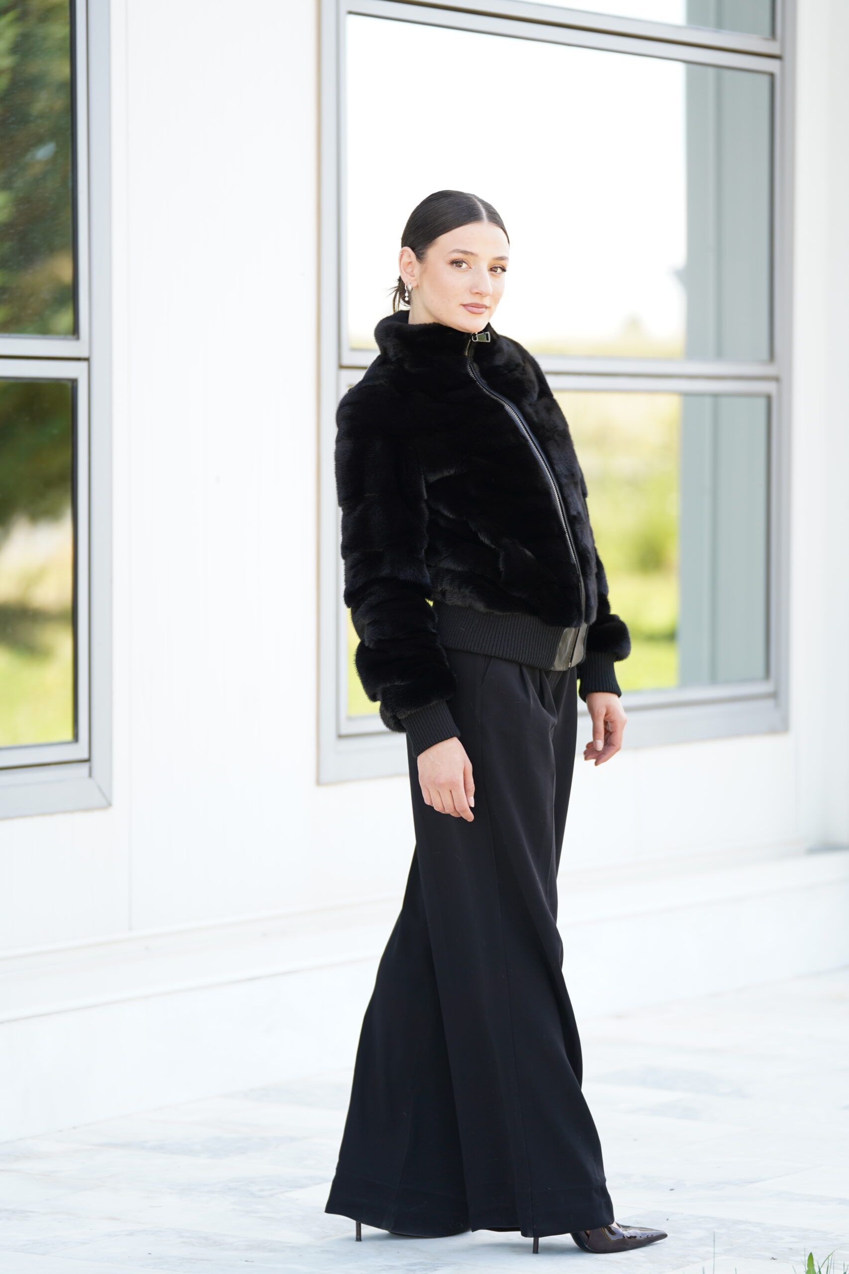 Elevate Your Winter Wardrobe with Real Mink Fur Coat, Women’s Elegant Outerwear - Image 6