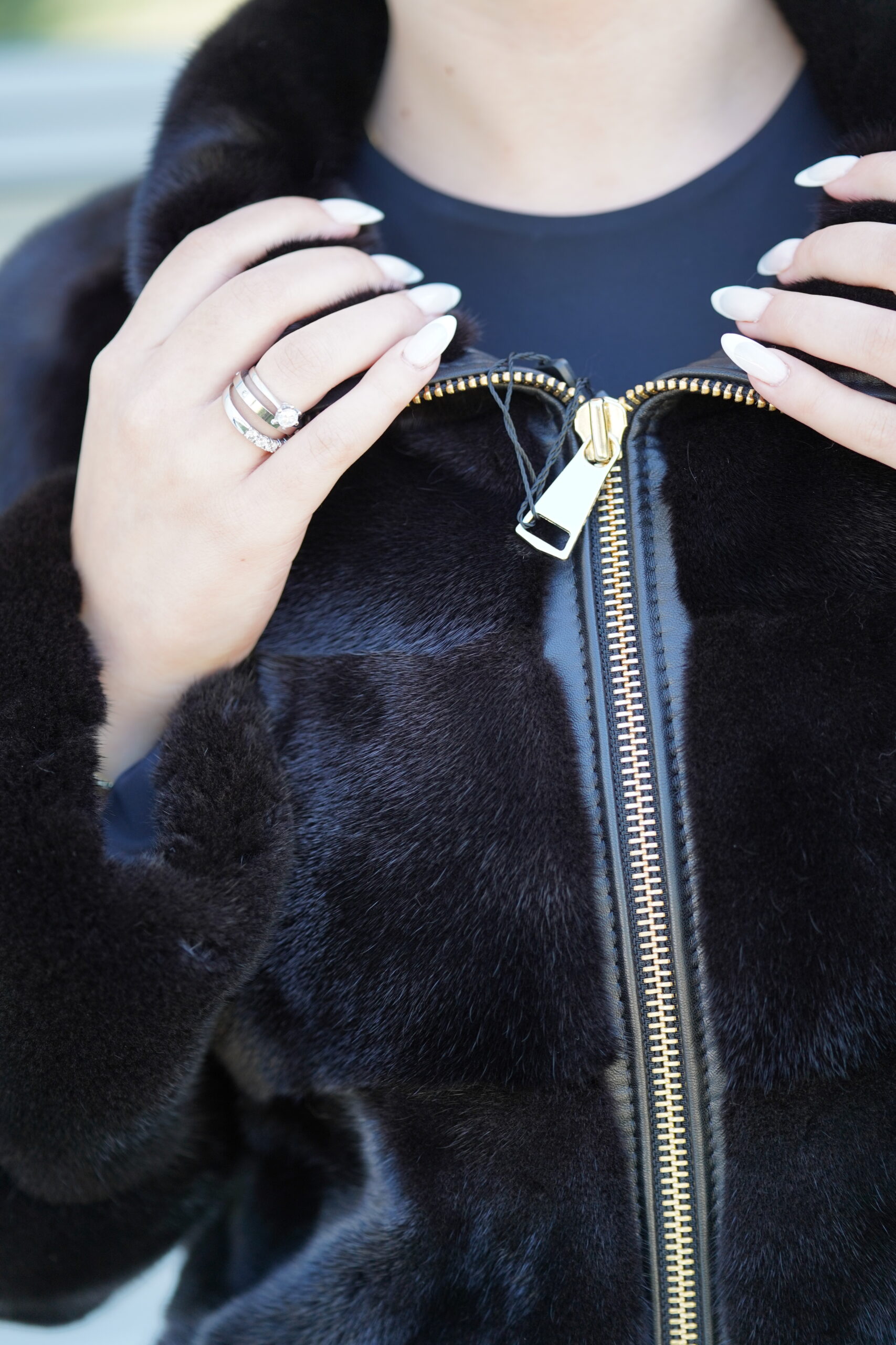 Elevate Your Winter Wardrobe with Real Mink Blackglama Fur Coat, Women’s Elegant Outerwear - Image 8