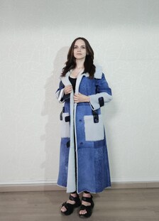 Elevate Your Winter Wardrobe with Real Sheepskin Fur Coat, Women’s Elegant Outerwear
