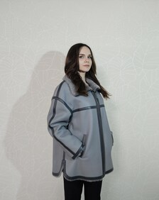 Elevate Your Winter Wardrobe with Real Sheepskin Fur Coat, Women’s Elegant Outerwear - Image 3